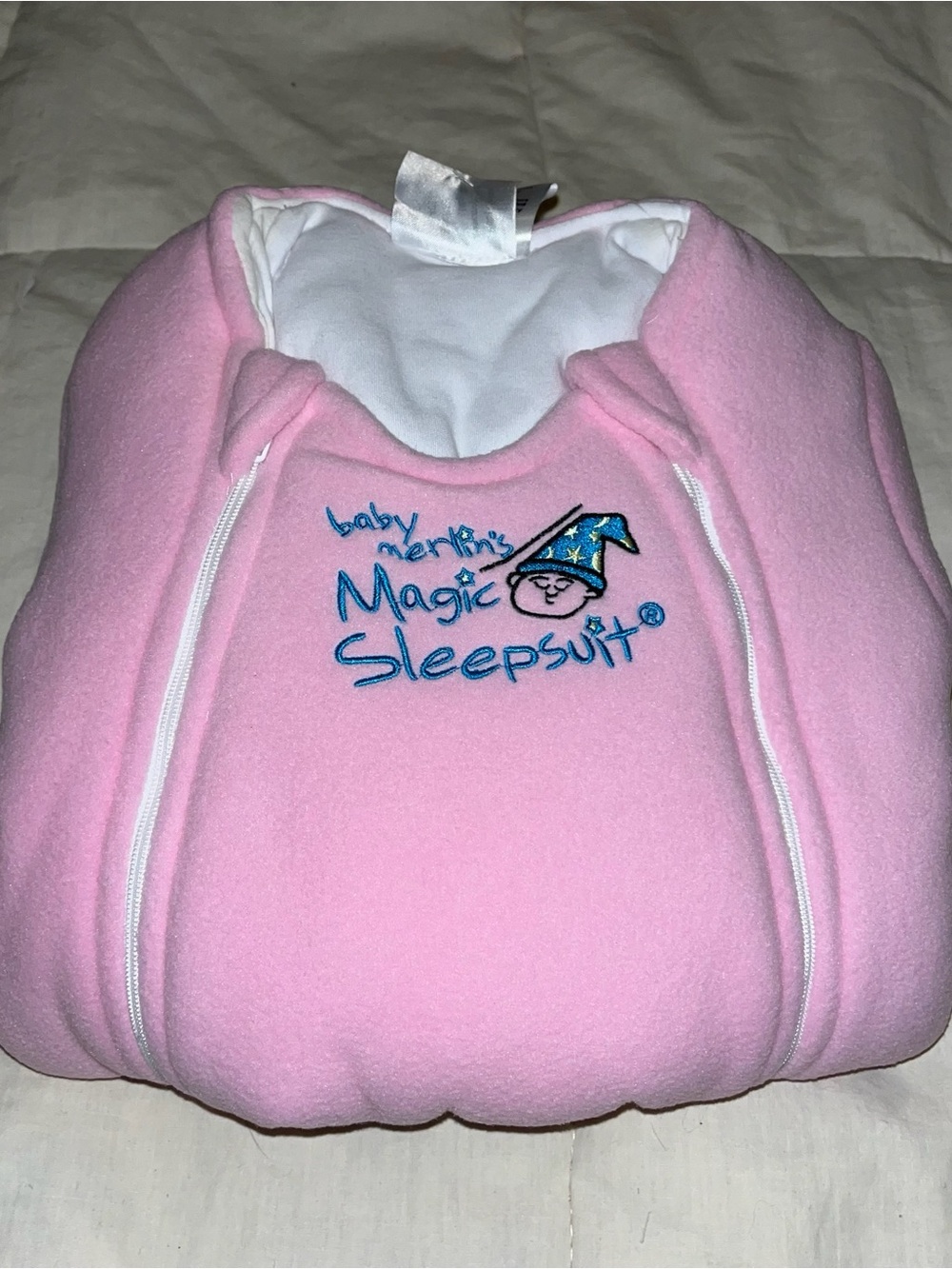 Baby Merlin's Magic Sleepsuit Pink Cozy Sleep Sack
